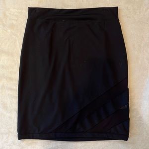 Bebe black skirt medium.